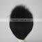 Myfur Stylish Pom Pom Winter Knit Hats Natural Real Raccoon Fur Balls Wholesale Custom Beanie Hat
