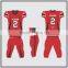 Custom Fully Spandex Integrated Sublimated American Football Uniform With Free Mock Ups And Free Samples