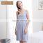 Best price custom Qianxiu graceful night dress with lace collar
