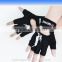 skating cycling outdoors training gloves /unisex half finger cylcing luminous gloves