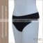Black cotton soft hipster panty woman comfortable sexy underwear