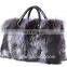 Factory wholesale customized real mink fur or fox fur bag