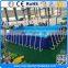 giant portable bracket canvas swimming pool 10x25x1m