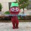 Hottest soft plush coffee mascot cartoon costume for business promotion