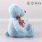 Dongguan 12" Big Eyes Valentines Bears Wholesale Blue Color Bear Teddy