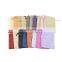 2017 new fashion colorful cotton&linen drawstring bag for gifts.