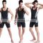 Sports stretch fabrics tight fitness training breathable men's tank top clothing