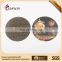 2015 hotel Custom round or square lamination cardboard paper coaster for drink