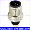 Bnc ip68 protection class 5 pin underwater male aviation moldable connector
