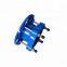 Ductile iron Universal wide range flange adaptor for PE pipes