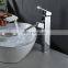 New arrival all copper square high body plating drawing basin faucet
