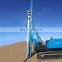 Hydraulic hammer pile driver, solar ramming machine for solar project