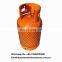 JG Nigeria 12.5kg 26.5L Orange LPG Gas Cylinder with 27mm Brass Valve