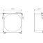 EPDM fan frame for vehicle