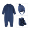 Wholesale Products Unisex Baby Winter Clothes Romper Baby Girl 3-24 Months Baby Siamese Jumpsuit with Cap