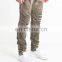 DiZNEW 2019 США 100% хлопковые мужские джинсы skinny fit с рифленым узором, серо-коричневые, байкерские денимовые