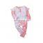 RTS Pearl Sleeve Playsuit Baby Clothes Rompers Tie Dye One Piece Jumpsuit