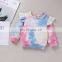 Baby Tie-dye Suit Autumn Winter Pullover Long Sleeves + Trousers 1-6Y Kids Boy Girl Elastic Waist Ribbed Closing Spring Clothing