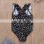 1-6 YEARS GIRLS Black Polka Dot Bikini Girls Swimwear Swimwear Kids Girl Large Stock 2019 New Arrival
