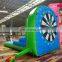 2 in 1 movable pop up inflatable jump sticky suit wall, outdoor PVC air throw dart board for sale