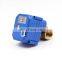 mini DC5V12V ,DC24v and AC220V 1/2inch  ,3/4inch and 1inch automatic temperature control water valve