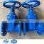 china suppliers PN10 PN16 Hand wheel Resilient Seated Cast Iron Flanged Gate Valve