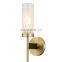 Indoor Vintage Wall Sconce gold Copper Glass design wall lights wall modern lamps