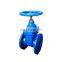 high pressure 4 inch DIN F4 ductile cast iron ggg50 resilient seated NRS sluice gate valve