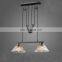 American Country Pulley Pendant Lights Adjustable Wire Lamp Retractable Lighting