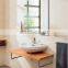 Makeup Bathroom Mirror and Washbasin Irregular Mirror with Shelf