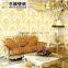 3D stereoscopic warm deep embossed European Damascus bedroom living room TV special PVC background -3d wall paper designer wal
