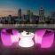 Plastic portable bar furniture illuminated led bar counter