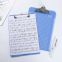 A4 notepad with plastic writing board