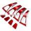 Car Door Unlock Buttons Decoration Cover Protective Trim For Tesla Model 3 Interior Accessories