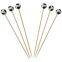 Disposable Football decorative bamboo appetizer picks for party