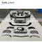 16-20y W222 S63 S65 B900 old to new body kit fit for S320 S350 S400 S500 to B900 front bumper front lip rear diffuser with tips