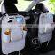 Car Storage Bag Universal Back Seat Organizer Seat Organizer Box Felt Covers Backseat Holder Multi-Pockets Container Stowing