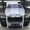 Update To Mansoy Style Fiberglass Front Rear Bumper Lip Side Skirts Body Kit For Rolls Royce Ghost 2010-