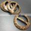 Professional Supplier OEM customized Adjustable Slider round coconut shell buckles