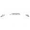 Spare parts car front bumper chrome stripe 71108TR3A51XJ car accessories for Honda Civic 2013-2015