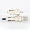 Double Strand Different Pressure Drain Aluminum Alloy Material High Precision Filtration Air Pneumatic FRL Unit