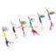 6pcs per set 6cm 8g  Lifelike Bass Salmon Trout Fishing Spinners Kit
