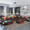 modern U shaped sectional 7 seater sofa set designs living room furniture
