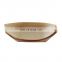 disposable birch pine sushi serving boat shape plate wooden japanese type sushi boat