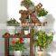 K&B 2021 new design wholesale cheap hot solid wood outdoor flower pot rack shelf
