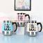 Customized Heating Hot Portable Electric Drinking Automatic Self Stirring Coffee Mug Cup