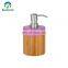 Natural bamboo liquid soap dispenser for hotel