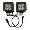 led driving light 40w led work light with holder bracket for jeep jk