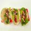 Taco Holder Tray Plate With Handle Hold 3 Tacos, BPA Free PP Material, Dishwasher And Microwave Safe