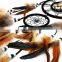 Amazon Hot Sold Artesanal Vivendo Dreamcatcher Ring Diy Kit Huge With Shells Boho Charm Bead Dream Catcher ZXS-DC005 Zhenxishi